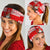 Georgia Christmas Neck Gaiter with Santa in Chokha Wine Barrel Gingerbread and Coat of Arms Design - Wonder Print Shop