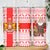 Georgia Christmas Skinny Tumbler with Santa in Chokha Wine Barrel Gingerbread and Coat of Arms Design - Wonder Print Shop