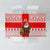 Georgia Christmas Tablecloth with Santa in Chokha Wine Barrel Gingerbread and Coat of Arms Design - Wonder Print Shop