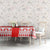 Georgia Christmas Tablecloth with Santa in Chokha Wine Barrel Gingerbread and Coat of Arms Design - Wonder Print Shop