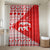 Georgia Christmas Bathroom Set with Bear Mountains Forest Pattern and Traditional Georgian Design - Wonder Print Shop