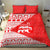 Georgia Christmas Bedding Set with Bear Mountains Forest Pattern and Traditional Georgian Design - Wonder Print Shop