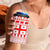 Georgia Christmas 4 in 1 Can Cooler Tumbler with Bear Mountains Forest Pattern and Traditional Georgian Design - Wonder Print Shop