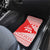 Georgia Christmas Car Mats with Bear Mountains Forest Pattern and Traditional Georgian Design - Wonder Print Shop
