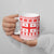 Georgia Christmas Ceramic Mug with Bear Mountains Forest Pattern and Traditional Georgian Design - Wonder Print Shop