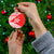 Georgia Christmas Ceramic Ornament with Bear Mountains Forest Pattern and Traditional Georgian Design - Wonder Print Shop