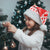 Georgia Christmas Santa Hat with Bear Mountains Forest Pattern and Traditional Georgian Design - Wonder Print Shop