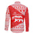 Georgia Christmas Family Matching Long Sleeve Bodycon Dress and Hawaiian Shirt with Bear Mountains Forest Pattern and Traditional Georgian Design - Wonder Print Shop