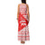 Georgia Christmas Family Matching Tank Maxi Dress and Hawaiian Shirt with Bear Mountains Forest Pattern and Traditional Georgian Design - Wonder Print Shop