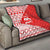 Georgia Christmas Quilt with Bear Mountains Forest Pattern and Traditional Georgian Design - Wonder Print Shop