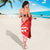 Georgia Christmas Sarong with Bear Mountains Forest Pattern and Traditional Georgian Design - Wonder Print Shop