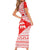 Georgia Christmas Short Sleeve Bodycon Dress with Bear Mountains Forest Pattern and Traditional Georgian Design - Wonder Print Shop
