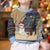 Anguilla Christmas Kid Ugly Christmas Sweater with Snowman Palm Tree Ornaments Coconut Drink and Island Pattern Design - Wonder Print Shop