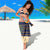 Anguilla Christmas Sarong with Snowman Palm Tree Ornaments Coconut Drink and Island Pattern Design - Wonder Print Shop