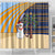 Anguilla Christmas Shower Curtain with Snowman Palm Tree Ornaments Coconut Drink and Island Pattern Design - Wonder Print Shop