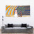 Anguilla Christmas Tapestry with Snowman Palm Tree Ornaments Coconut Drink and Island Pattern Design - Wonder Print Shop