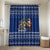 Anguilla Christmas Bathroom Set with Santa Pineapple Floral Tree Island Crest and Tropical Pattern Design - Wonder Print Shop