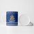 Anguilla Christmas Ceramic Mug with Santa Pineapple Floral Tree Island Crest and Tropical Pattern Design - Wonder Print Shop