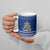 Anguilla Christmas Ceramic Mug with Santa Pineapple Floral Tree Island Crest and Tropical Pattern Design - Wonder Print Shop
