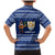 Anguilla Christmas Family Matching Mermaid Dress and Hawaiian Shirt with Santa Pineapple Floral Tree Island Crest and Tropical Pattern Design - Wonder Print Shop