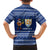 Anguilla Christmas Family Matching Off The Shoulder Long Sleeve Dress and Hawaiian Shirt with Santa Pineapple Floral Tree Island Crest and Tropical Pattern Design - Wonder Print Shop