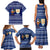 Anguilla Christmas Family Matching Tank Maxi Dress and Hawaiian Shirt with Santa Pineapple Floral Tree Island Crest and Tropical Pattern Design - Wonder Print Shop