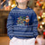 Anguilla Christmas Kid Ugly Christmas Sweater with Santa Pineapple Floral Tree Island Crest and Tropical Pattern Design - Wonder Print Shop
