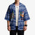 Anguilla Christmas Kimono with Santa Pineapple Floral Tree Island Crest and Tropical Pattern Design - Wonder Print Shop