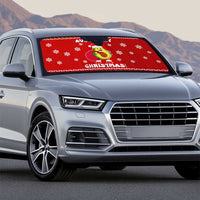 Avo Merry Christmas Auto Sun Shade Xmas Holiday Patterns - Wonder Print Shop