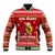 Avo Merry Christmas Baseball Jacket Xmas Holiday Patterns - Wonder Print Shop