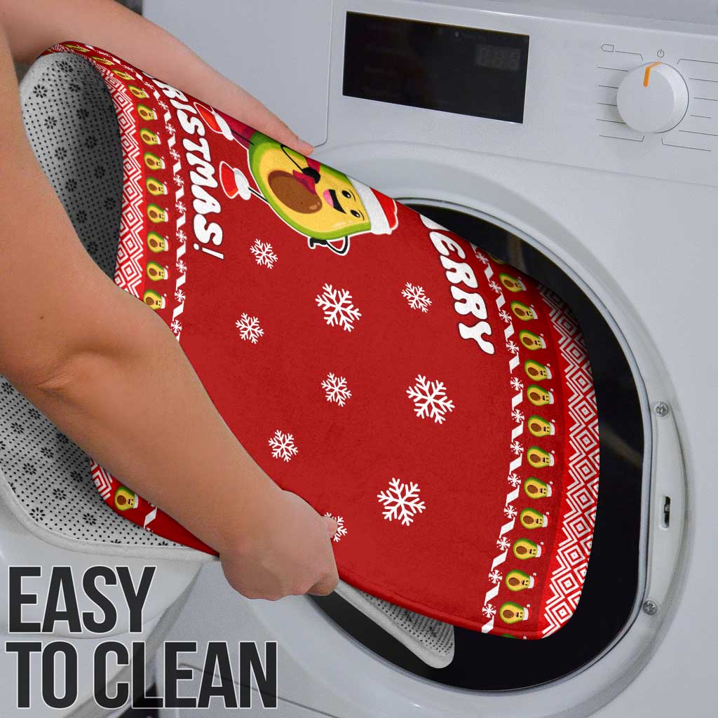 Avo Merry Christmas Bathroom Set Xmas Holiday Patterns - Wonder Print Shop