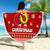 Avo Merry Christmas Beach Blanket Xmas Holiday Patterns - Wonder Print Shop