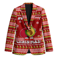 Avo Merry Christmas Blazer Xmas Holiday Patterns - Wonder Print Shop