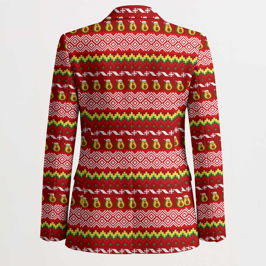 Avo Merry Christmas Blazer Xmas Holiday Patterns - Wonder Print Shop