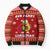 Avo Merry Christmas Bomber Puffer Jacket Xmas Holiday Patterns - Wonder Print Shop