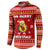 Avo Merry Christmas Button Sweatshirt Xmas Holiday Patterns - Wonder Print Shop