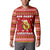 Avo Merry Christmas Button Sweatshirt Xmas Holiday Patterns - Wonder Print Shop