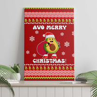 Avo Merry Christmas Canvas Wall Art Xmas Holiday Patterns - Wonder Print Shop