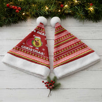 Avo Merry Christmas Santa Hat Xmas Holiday Patterns - Wonder Print Shop