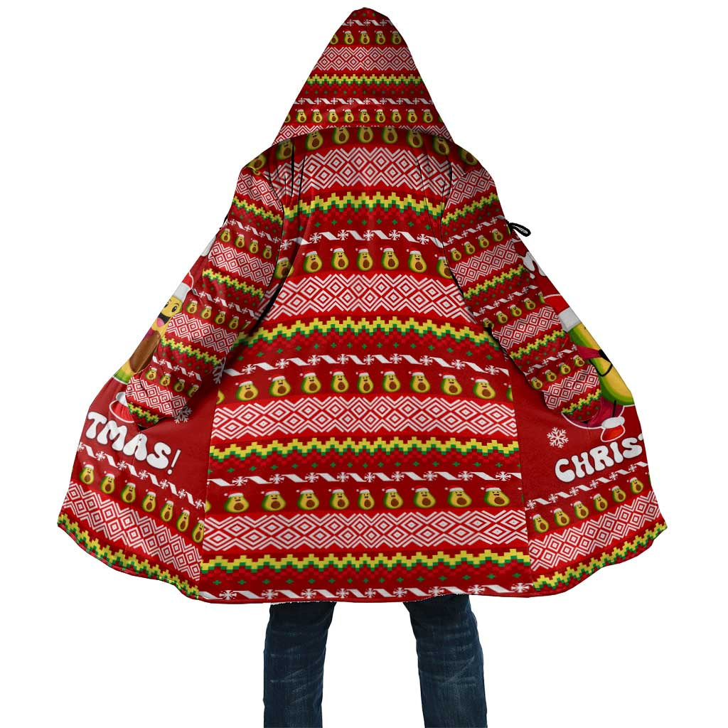 Avo Merry Christmas Cloak Xmas Holiday Patterns - Wonder Print Shop