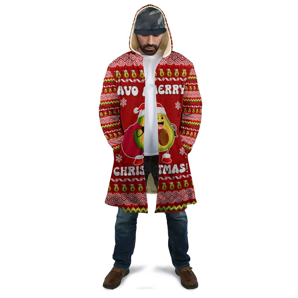 Avo Merry Christmas Cloak Xmas Holiday Patterns - Wonder Print Shop