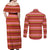Avo Merry Christmas Couples Matching Off Shoulder Maxi Dress and Long Sleeve Button Shirt Xmas Holiday Patterns - Wonder Print Shop