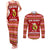 Avo Merry Christmas Couples Matching Tank Maxi Dress and Long Sleeve Button Shirt Xmas Holiday Patterns - Wonder Print Shop