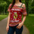 Avo Merry Christmas Cross Shoulder Shirt Xmas Holiday Patterns - Wonder Print Shop