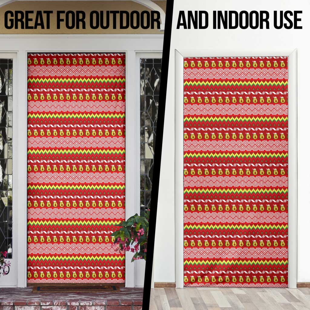 Avo Merry Christmas Door Cover Xmas Holiday Patterns - Wonder Print Shop