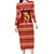 Avo Merry Christmas Family Matching Long Sleeve Bodycon Dress and Hawaiian Shirt Xmas Holiday Patterns - Wonder Print Shop