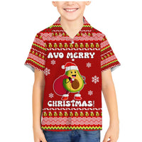 Avo Merry Christmas Family Matching Mermaid Dress and Hawaiian Shirt Xmas Holiday Patterns - Wonder Print Shop