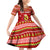 Avo Merry Christmas Family Matching Off Shoulder Short Dress and Hawaiian Shirt Xmas Holiday Patterns - Wonder Print Shop