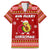 Avo Merry Christmas Family Matching Off Shoulder Short Dress and Hawaiian Shirt Xmas Holiday Patterns - Wonder Print Shop