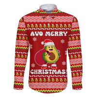 Avo Merry Christmas Family Matching Off Shoulder Short Dress and Hawaiian Shirt Xmas Holiday Patterns - Wonder Print Shop